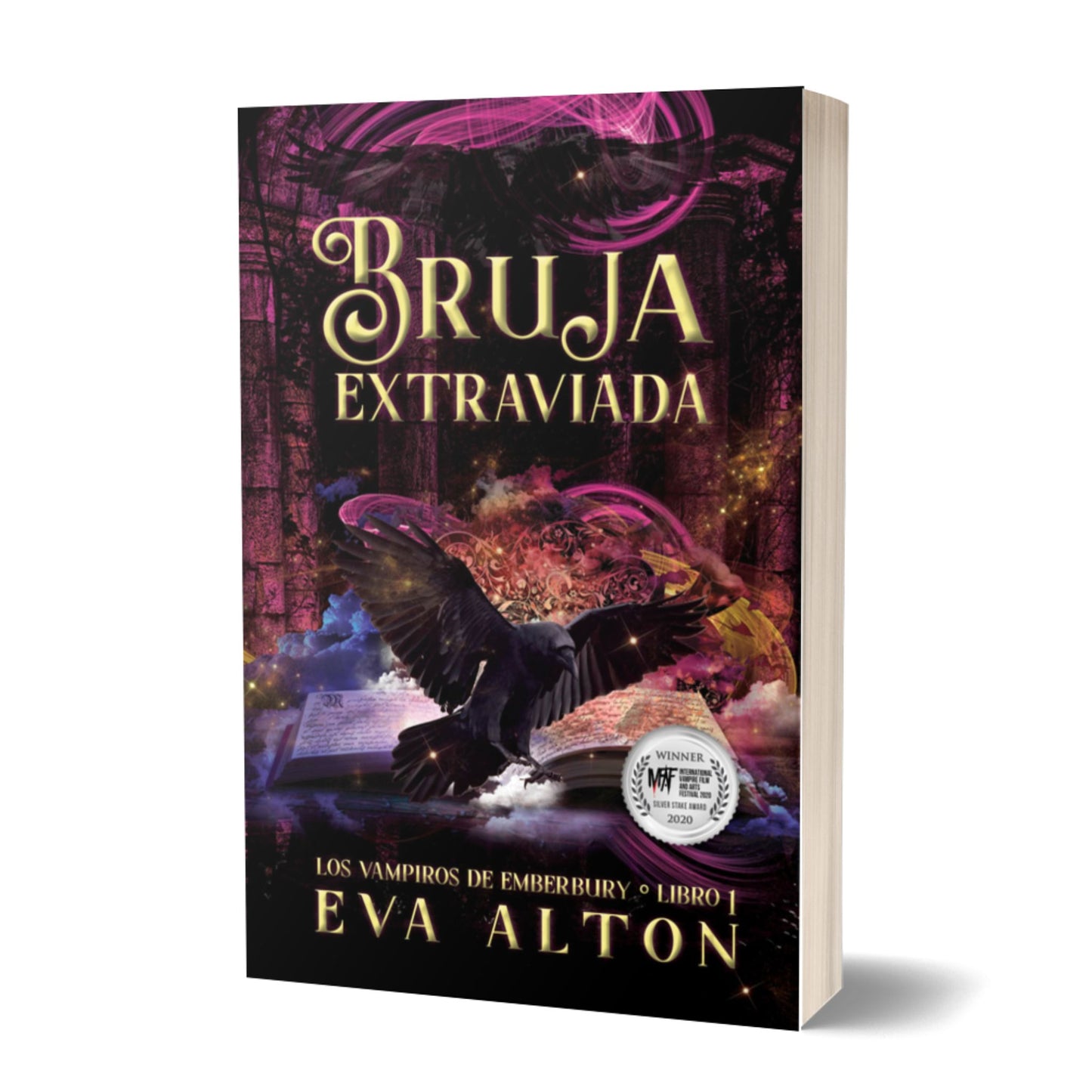 Bruja extraviada romantica paranormal tapa blanda