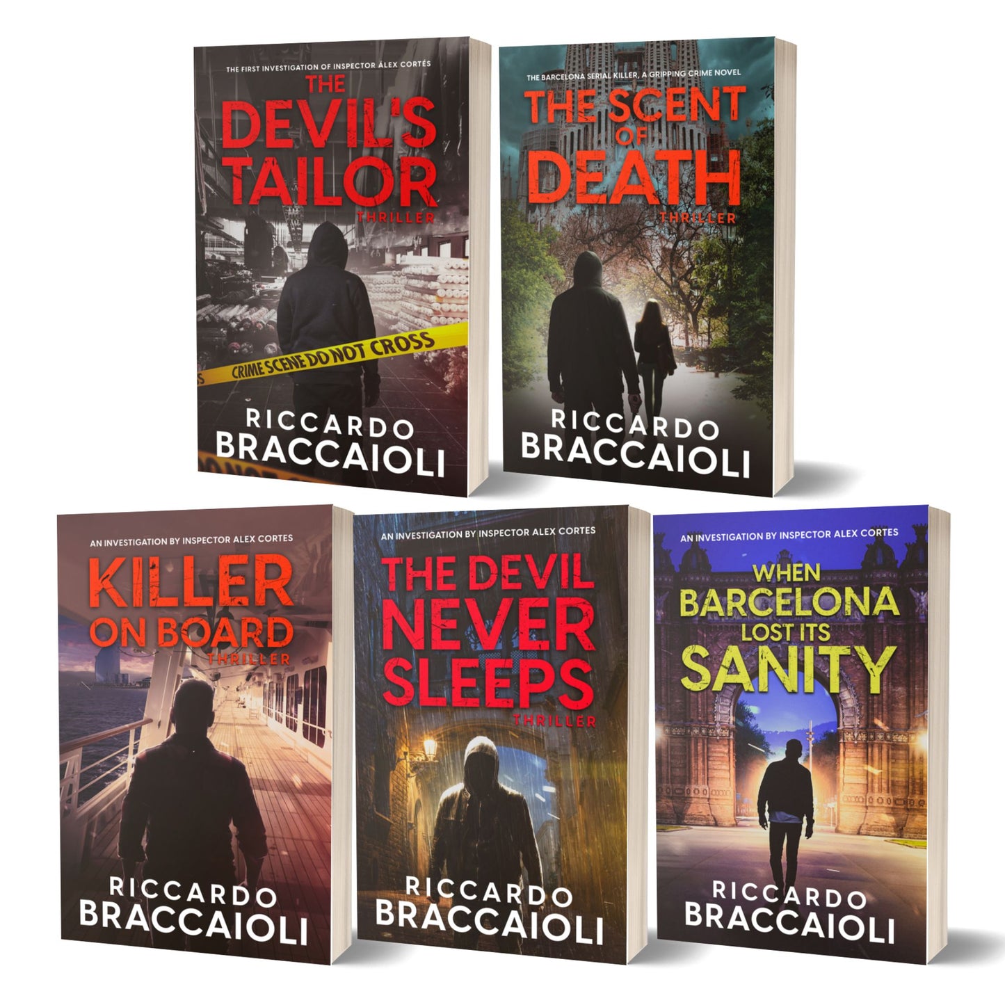 Inspector Alex Cortes Series — 5 Book Bundle