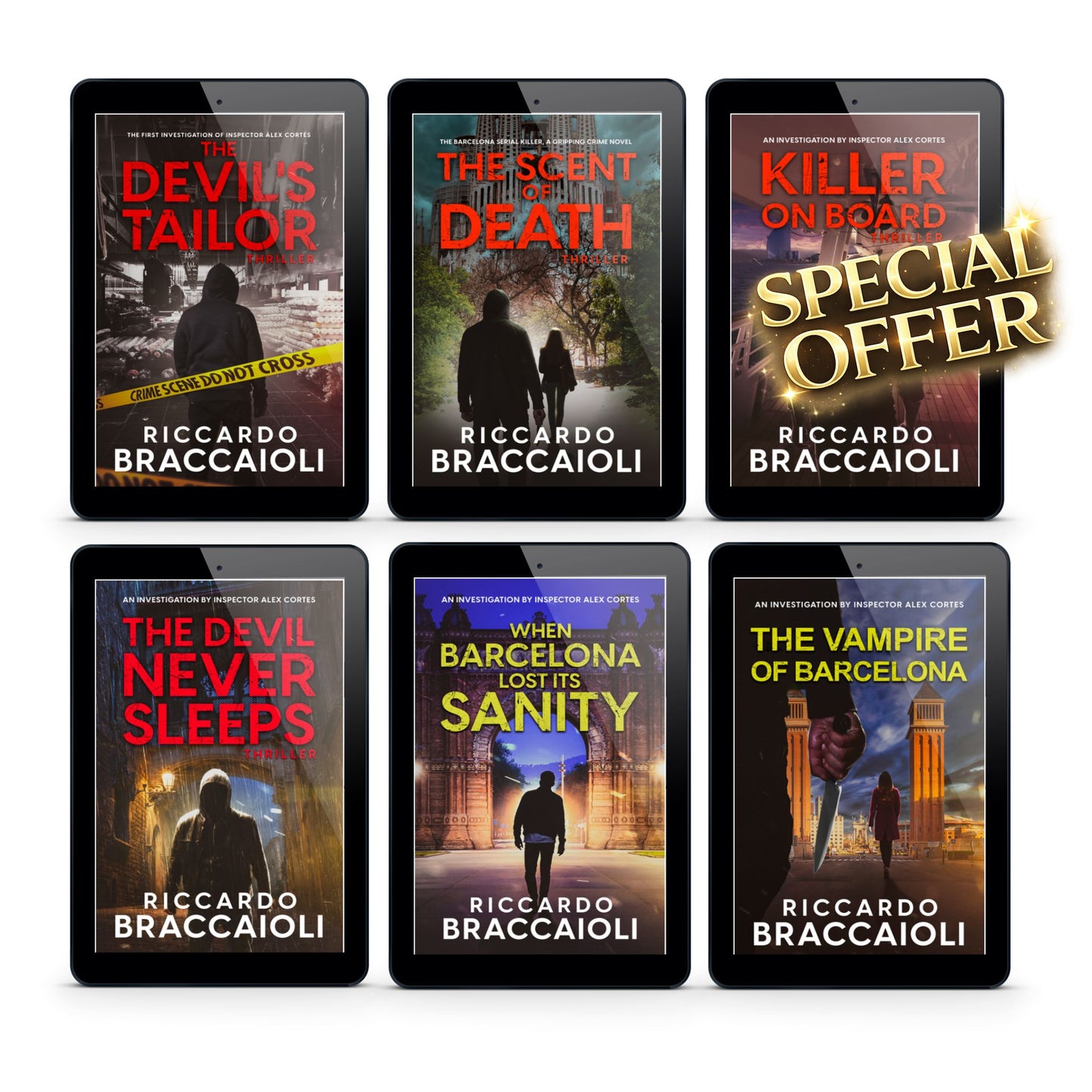 alex cortes 6 thriller ebook bundle braccaioli