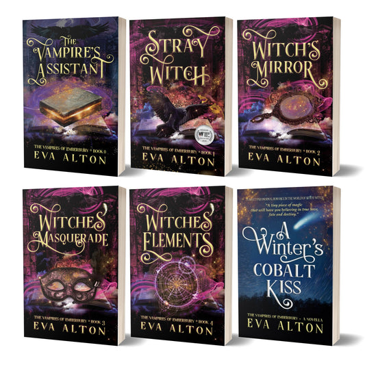 COMPLETE SERIES Vampires of Emberbury Series paranormal romance
