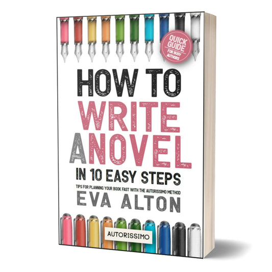 How to write a novel in 10 simple steps paperback author guides