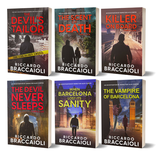 Inspector Alex Cortes Series — 6 Book Bundle (PAPERBACKS 1-6)