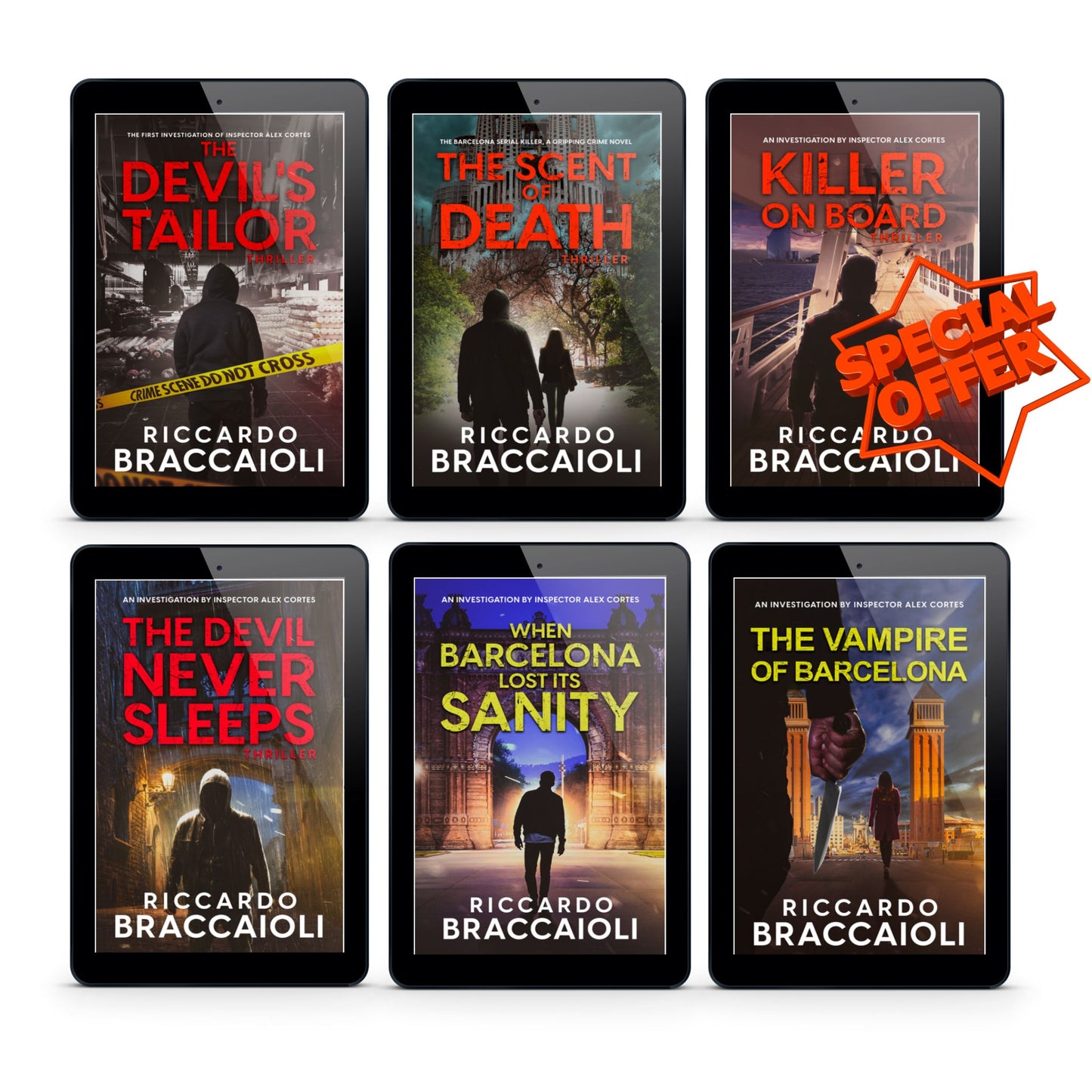 Inspector Alex Cortes eBooks 1-6 thriller crime