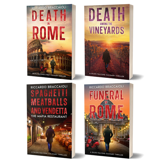 Inspector Chef Gildo Falcone paperbacks 1-4 (PAPERBACK BUNDLE)