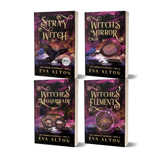 The Vampires of Emberbury Series — 4 Book Bundle (PAPERBACKS 1-4)