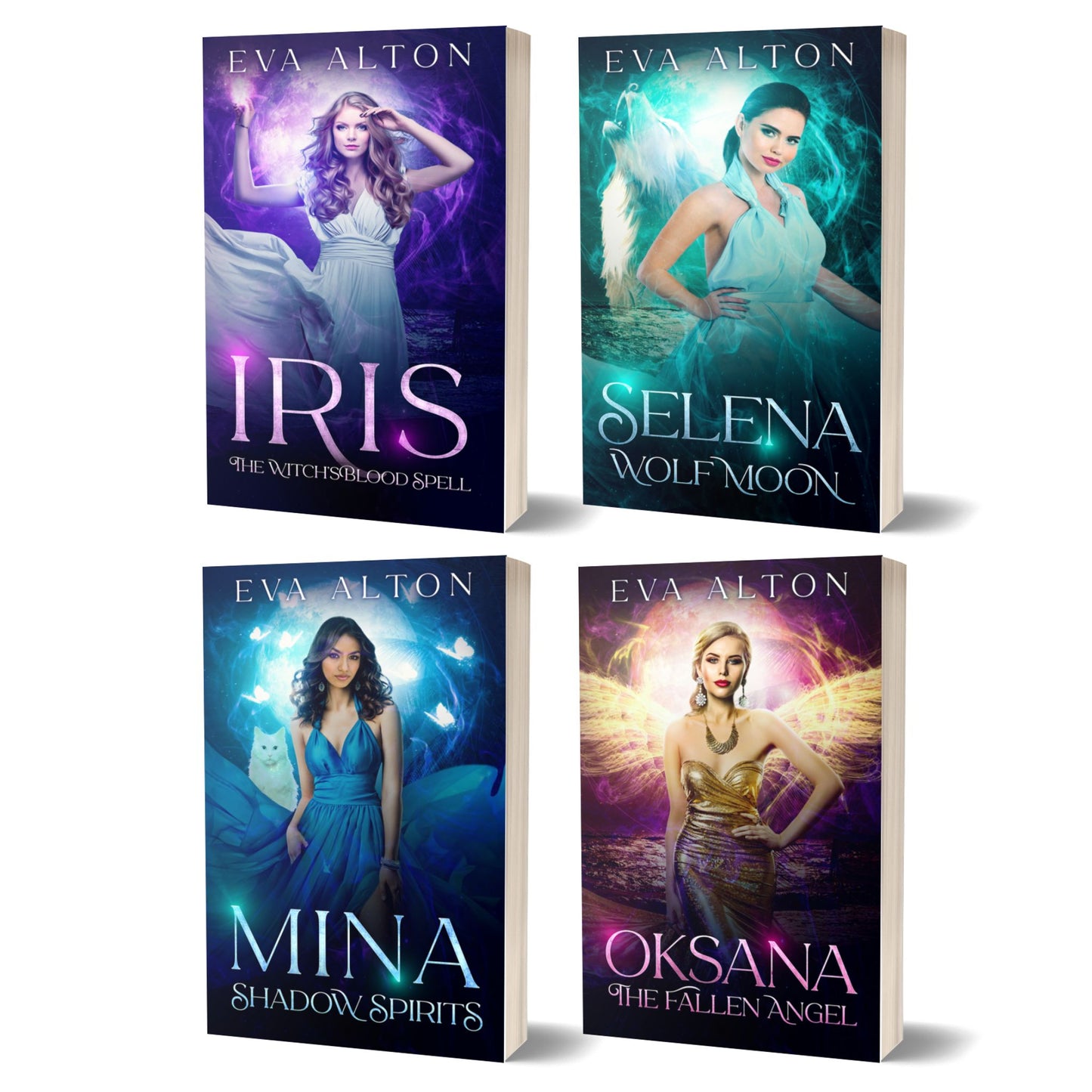Witches of Ibiza Series - 4 Book Bundle (PAPERBACKS 1-4)